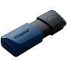 Флеш-диск 64GB KINGSTON DataTraveler Exodia M, разъем USB 3.2, черный/синий, DTXM/64GB