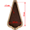 Шкатулка для рукоделия FLZB(N)-017 (6,5*12см.)