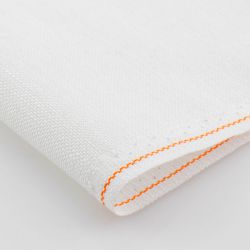 3281/100 Ткань равномерного плетения Zweigart Cashel 28 ct, 50х35 см, цвет белый