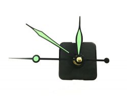 Часовой механизм арт.КЛ.26059 стрелки с флуоресцентным покрытием
