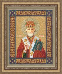 РТ-067 Набор для вышивания Золотое Руно "Икона "Святой Николай Чудотворец"