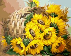 GX 25788 Картина по номерам Paintboy "Цветы солнца"